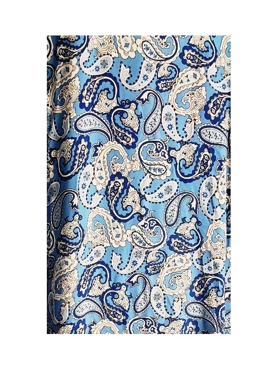 robe oversize motifs à prédominance bleus "printée" LOVE ME HARD aux teintes flashy