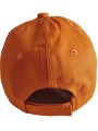 Funky et très mode, casquette orange vif, "fashion essential" de vos tenues.